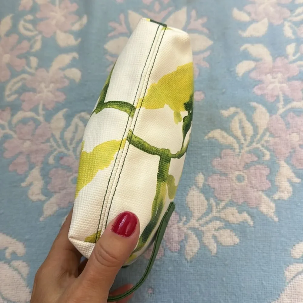 *La Mer* Abstract Print Cosmetic Case EUC